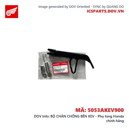 BỘ CHÂN CHỐNG BÊN KEV - Phụ tùng Honda chính hãng