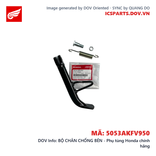BỘ CHÂN CHỐNG BÊN - Phụ tùng Honda chính hãng