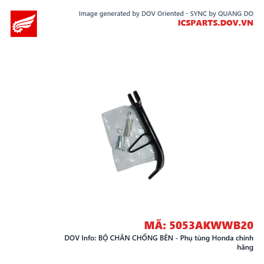 BỘ CHÂN CHỐNG BÊN - Phụ tùng Honda chính hãng