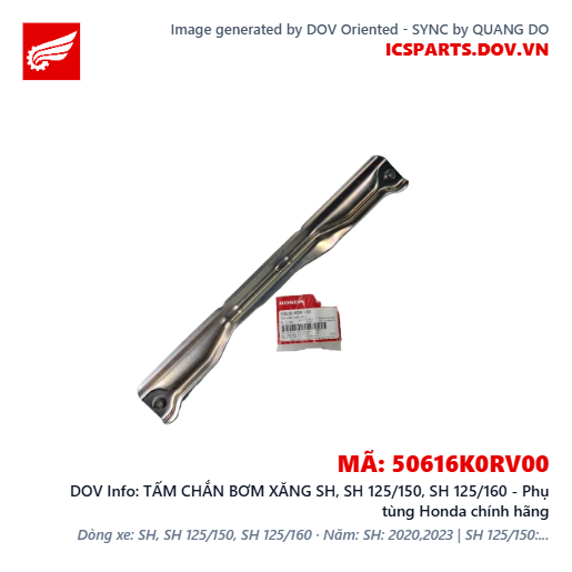 TẤM CHẮN BƠM XĂNG SH, SH 125/150, SH 125/160 - Phụ tùng Honda chính hãng