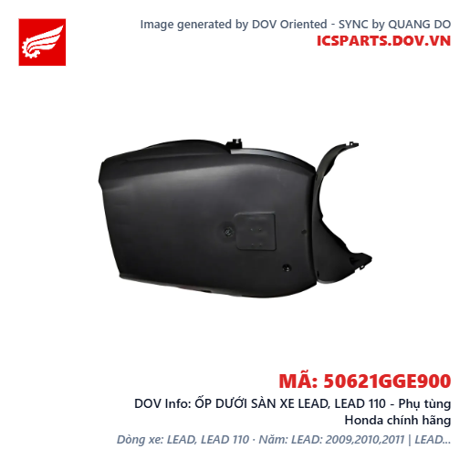 ỐP DƯỚI SÀN XE LEAD, LEAD 110 - Phụ tùng Honda chính hãng