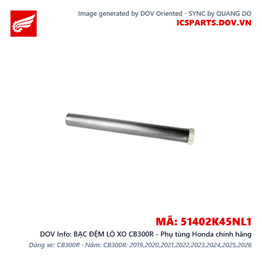 BẠC ĐỆM LÒ XO CB300R - Phụ tùng Honda chính hãng