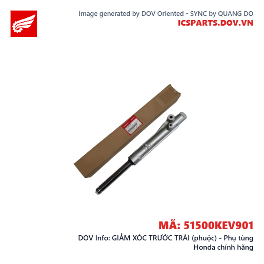 GIẢM XÓC TRƯỚC TRÁI (phuộc) - Phụ tùng Honda chính hãng