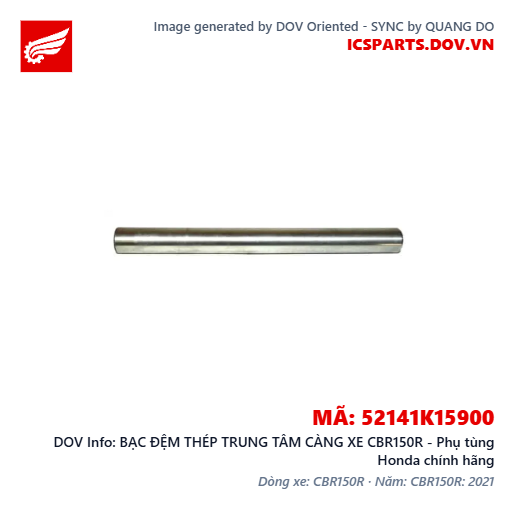 BẠC ĐỆM THÉP TRUNG TÂM CÀNG XE CBR150R - Phụ tùng Honda chính hãng