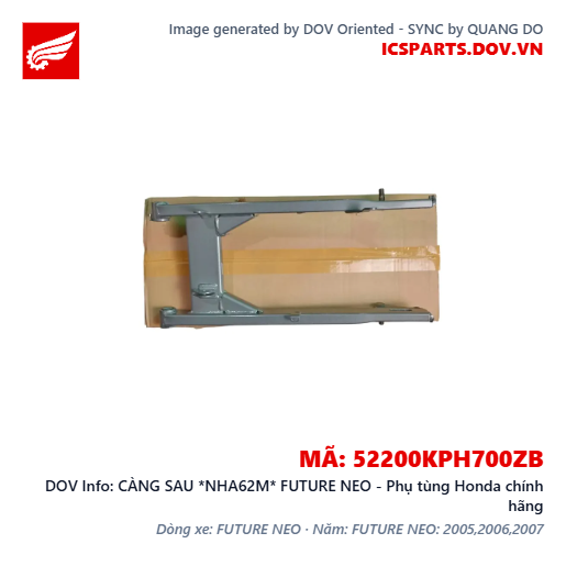 CÀNG SAU *NHA62M* FUTURE NEO - Phụ tùng Honda chính hãng