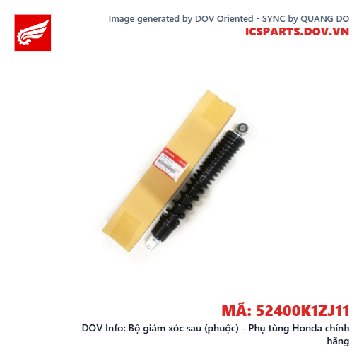 Bộ giảm xóc sau (phuộc) - Phụ tùng Honda chính hãng