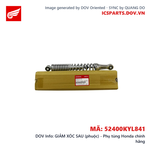 GIẢM XÓC SAU (phuộc) - Phụ tùng Honda chính hãng