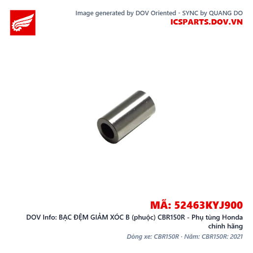 BẠC ĐỆM GIẢM XÓC B (phuộc) CBR150R - Phụ tùng Honda chính hãng