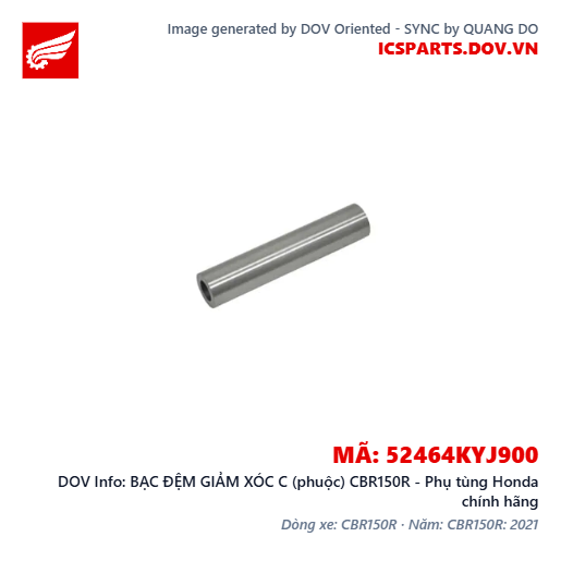 BẠC ĐỆM GIẢM XÓC C (phuộc) CBR150R - Phụ tùng Honda chính hãng