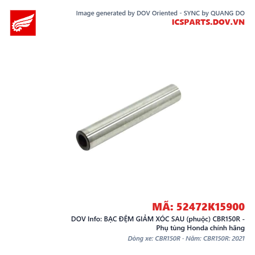 BẠC ĐỆM GIẢM XÓC SAU (phuộc) CBR150R - Phụ tùng Honda chính hãng