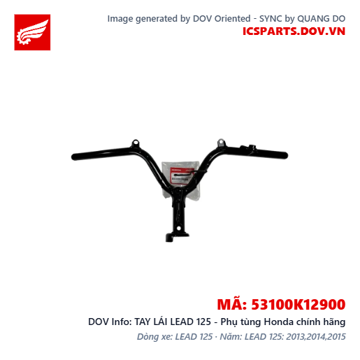 TAY LÁI LEAD 125 - Phụ tùng Honda chính hãng