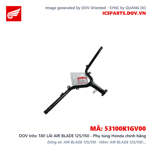 TAY LÁI AIR BLADE 125/150 - Phụ tùng Honda chính hãng