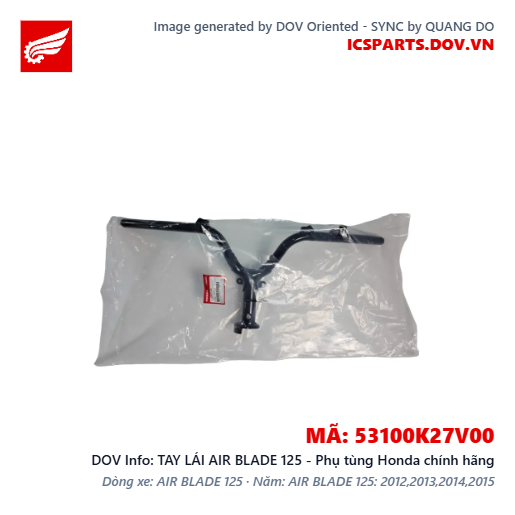 TAY LÁI AIR BLADE 125 - Phụ tùng Honda chính hãng