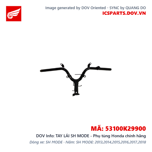 TAY LÁI SH MODE - Phụ tùng Honda chính hãng