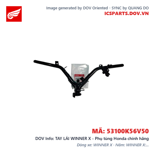 TAY LÁI WINNER X - Phụ tùng Honda chính hãng