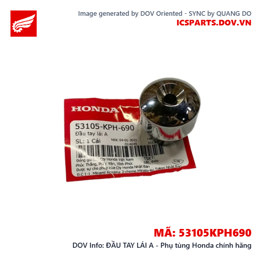 ĐẦU TAY LÁI A - Phụ tùng Honda chính hãng