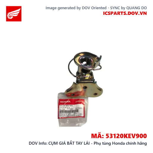 CỤM GIÁ BẮT TAY LÁI - Phụ tùng Honda chính hãng