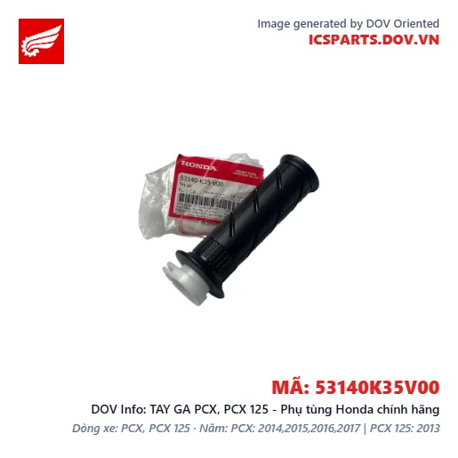 TAY GA PCX, PCX 125 - Phụ tùng Honda chính hãng