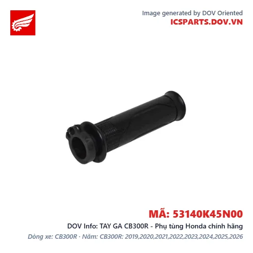 TAY GA CB300R - Phụ tùng Honda chính hãng