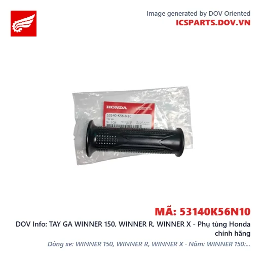 TAY GA WINNER 150, WINNER R, WINNER X - Phụ tùng Honda chính hãng