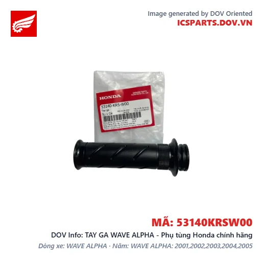 TAY GA WAVE ALPHA - Phụ tùng Honda chính hãng