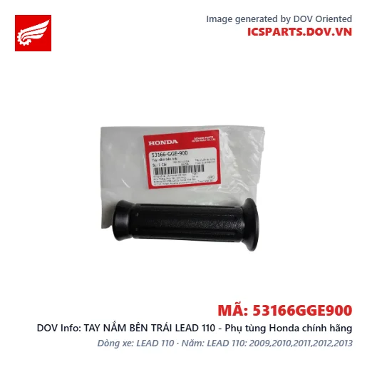 TAY NẮM BÊN TRÁI LEAD 110 - Phụ tùng Honda chính hãng