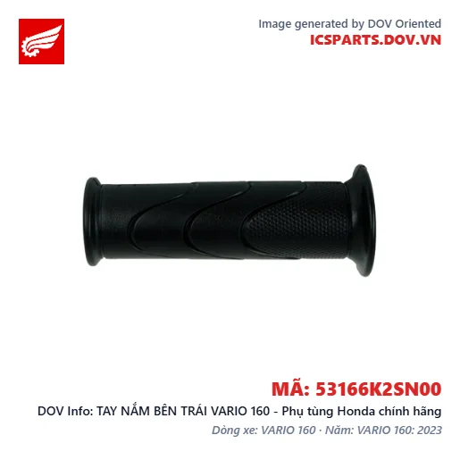TAY NẮM BÊN TRÁI VARIO 160 - Phụ tùng Honda chính hãng