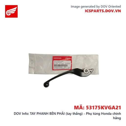 TAY PHANH BÊN PHẢI (tay thắng) - Phụ tùng Honda chính hãng