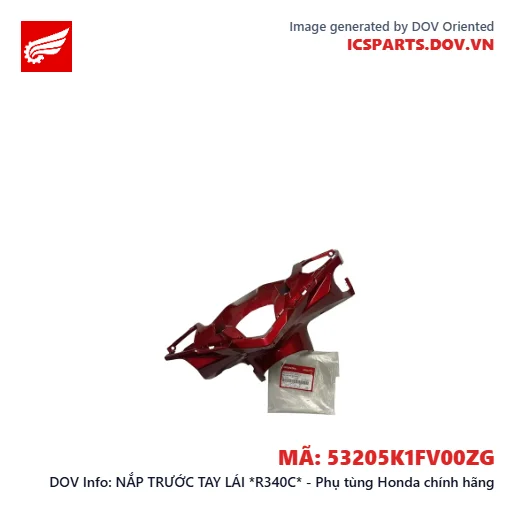 NẮP TRƯỚC TAY LÁI *R340C* - Phụ tùng Honda chính hãng