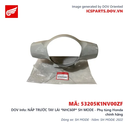 NẮP TRƯỚC TAY LÁI *NHC60P* SH MODE - Phụ tùng Honda chính hãng