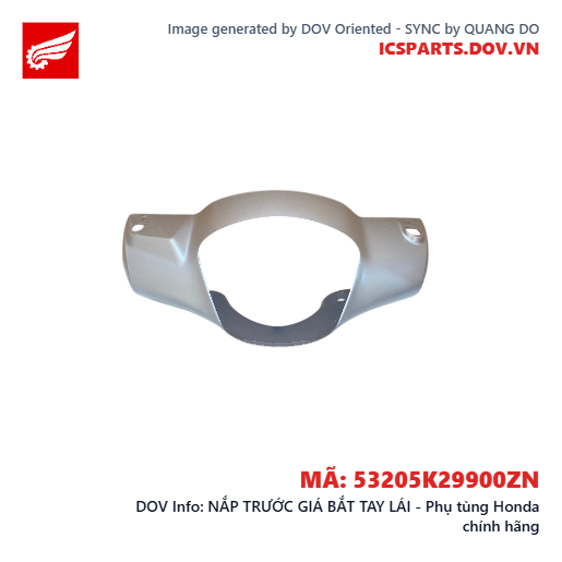 NẮP TRƯỚC GIÁ BẮT TAY LÁI - Phụ tùng Honda chính hãng