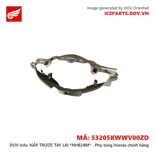 NẮP TRƯỚC TAY LÁI *NHB24M* - Phụ tùng Honda chính hãng