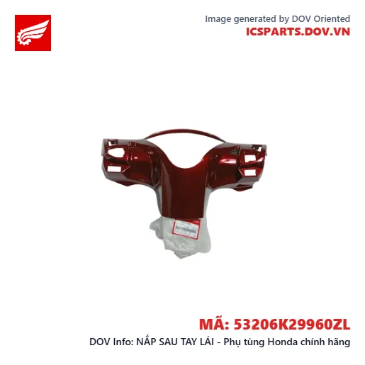 NẮP SAU TAY LÁI - Phụ tùng Honda chính hãng