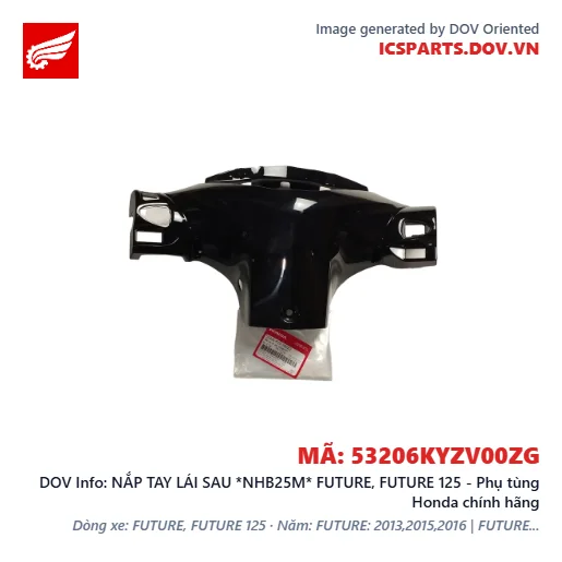 NẮP TAY LÁI SAU *NHB25M* FUTURE, FUTURE 125 - Phụ tùng Honda chính hãng
