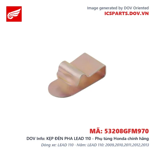 KẸP ĐÈN PHA LEAD 110 - Phụ tùng Honda chính hãng