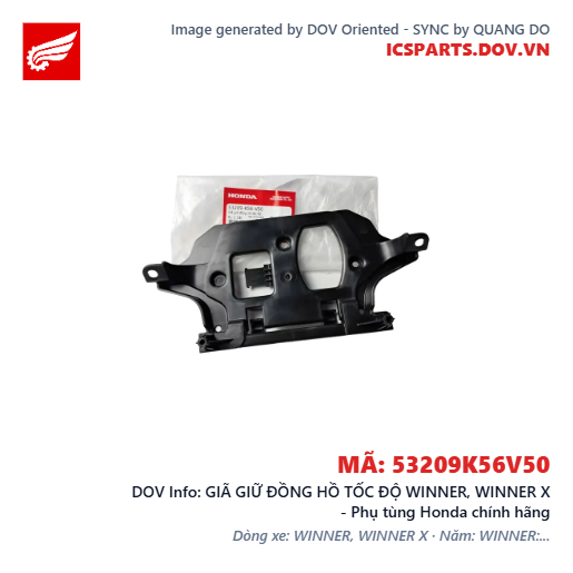 GIÃ GIỮ ĐỒNG HỒ TỐC ĐỘ WINNER, WINNER X - Phụ tùng Honda chính hãng