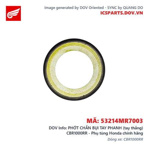 PHỚT CHẮN BỤI TAY PHANH (tay thắng) CBR1000RR - Phụ tùng Honda chính hãng