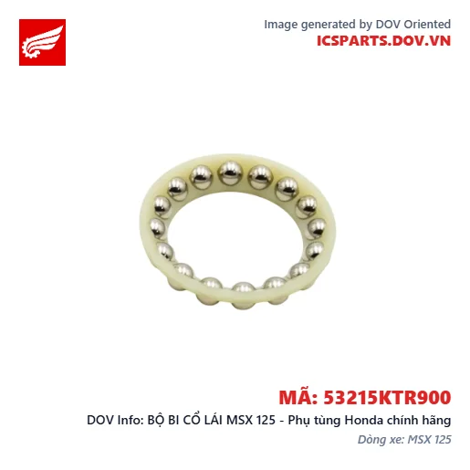 BỘ BI CỔ LÁI MSX 125 - Phụ tùng Honda chính hãng