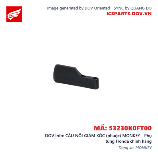 CẦU NỐI GIẢM XÓC (phuộc) MONKEY - Phụ tùng Honda chính hãng