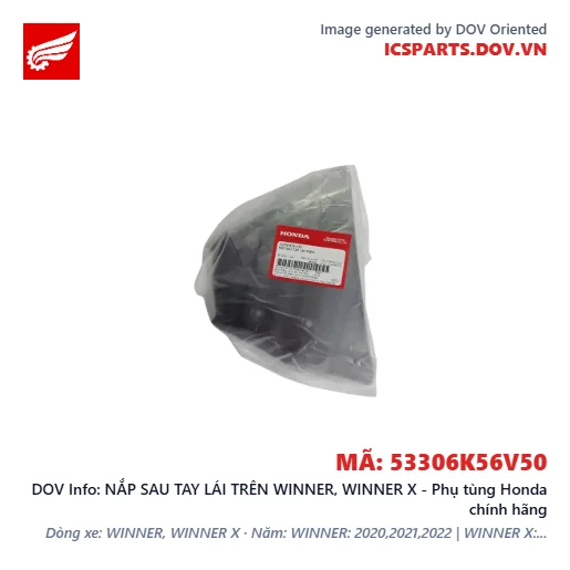 NẮP SAU TAY LÁI TRÊN WINNER, WINNER X - Phụ tùng Honda chính hãng