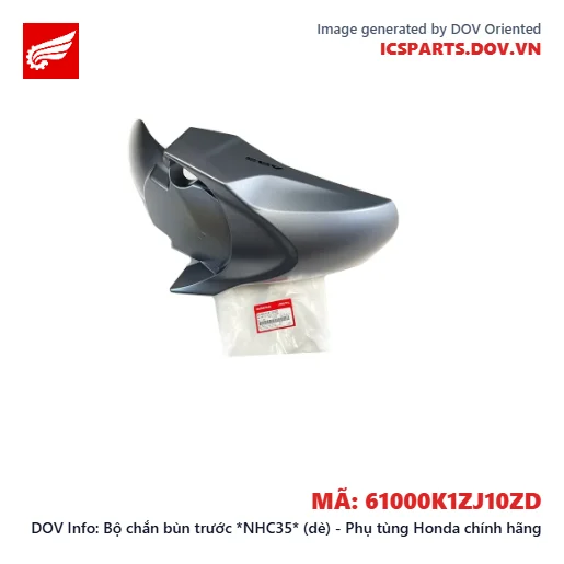 Bộ chắn bùn trước *NHC35* (dè) - Phụ tùng Honda chính hãng