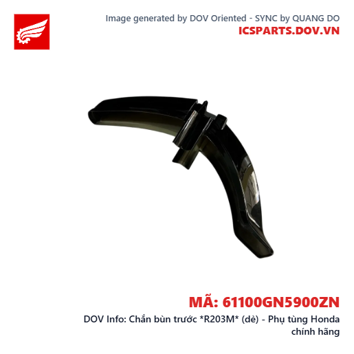 Chắn bùn trước *R203M* (dè) - Phụ tùng Honda chính hãng