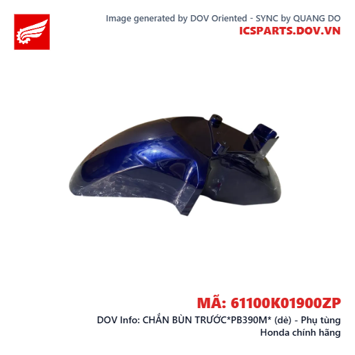CHẮN BÙN TRƯỚC*PB390M* (dè) - Phụ tùng Honda chính hãng
