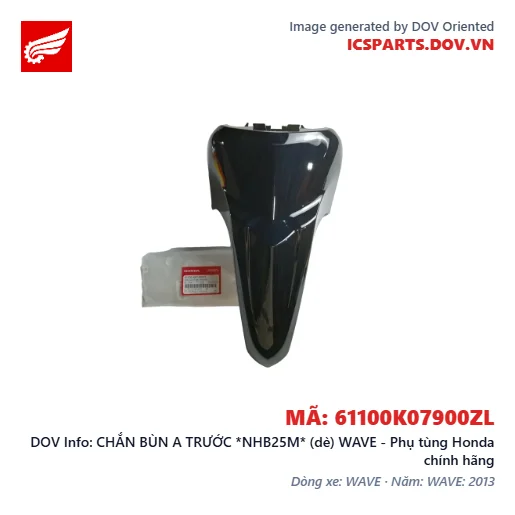 CHẮN BÙN A TRƯỚC *NHB25M* (dè) WAVE - Phụ tùng Honda chính hãng