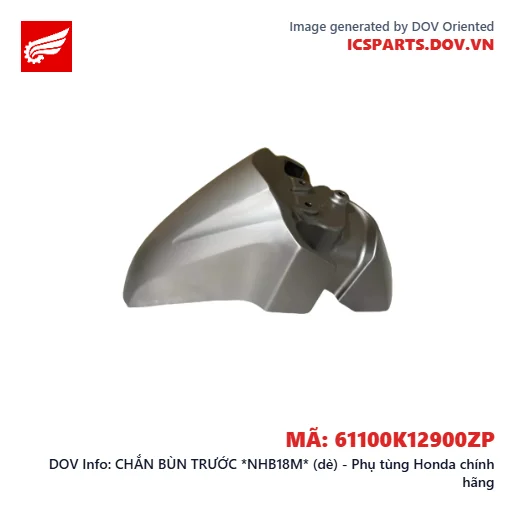 CHẮN BÙN TRƯỚC *NHB18M* (dè) - Phụ tùng Honda chính hãng