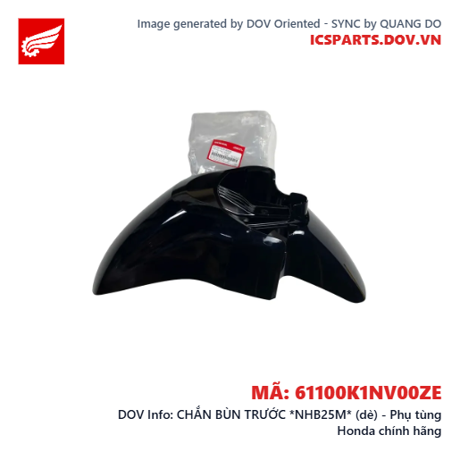 CHẮN BÙN TRƯỚC *NHB25M* (dè) - Phụ tùng Honda chính hãng
