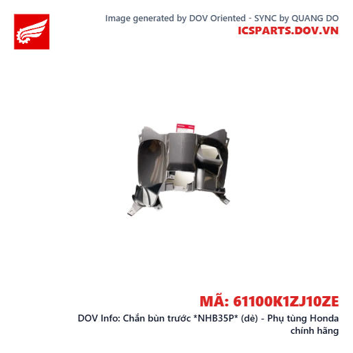 Chắn bùn trước *NHB35P* (dè) - Phụ tùng Honda chính hãng