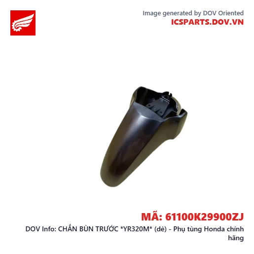 CHẮN BÙN TRƯỚC *YR320M* (dè) - Phụ tùng Honda chính hãng