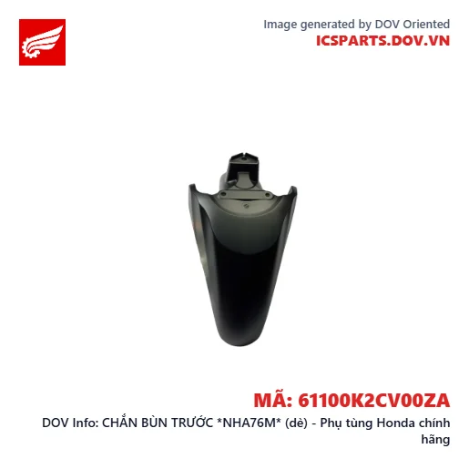 CHẮN BÙN TRƯỚC *NHA76M* (dè) - Phụ tùng Honda chính hãng