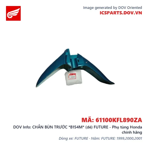 CHẮN BÙN TRƯỚC *B154M* (dè) FUTURE - Phụ tùng Honda chính hãng